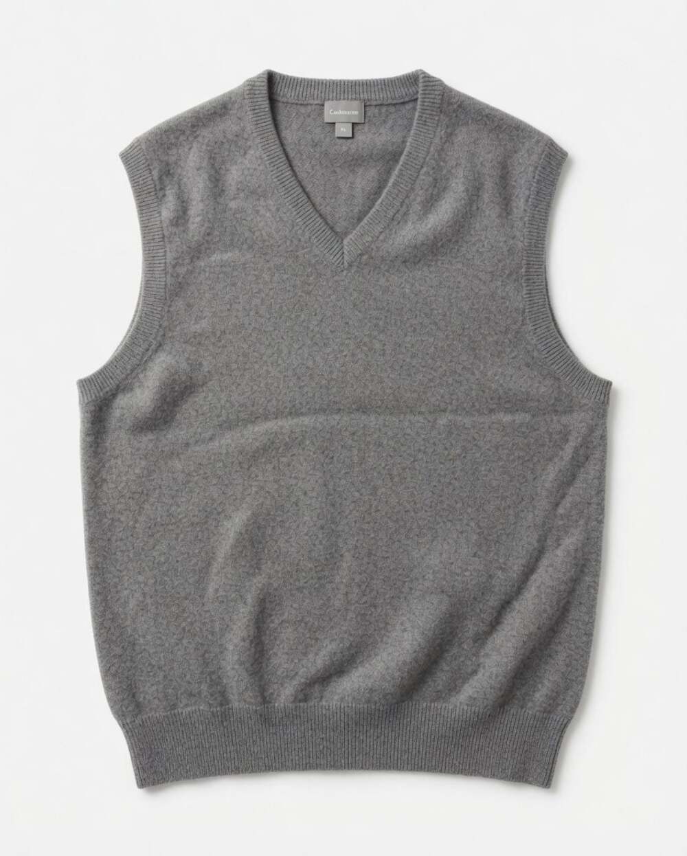 Cashmeren Men's 100% Premium Cashmere V-Neck Sweater Vest